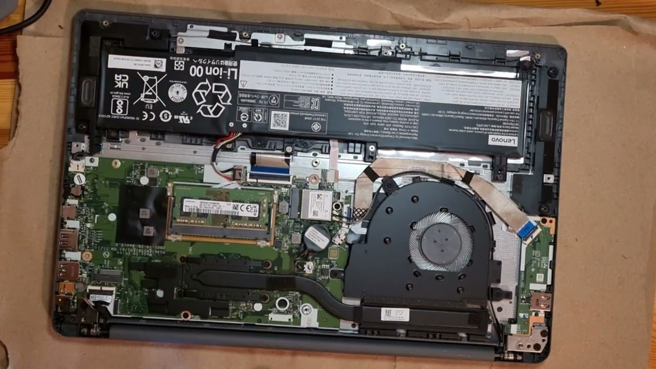 Lenovo laptop disassembly for laptop parts
